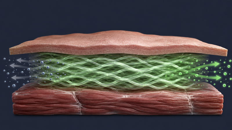 Fresh fluid flows in