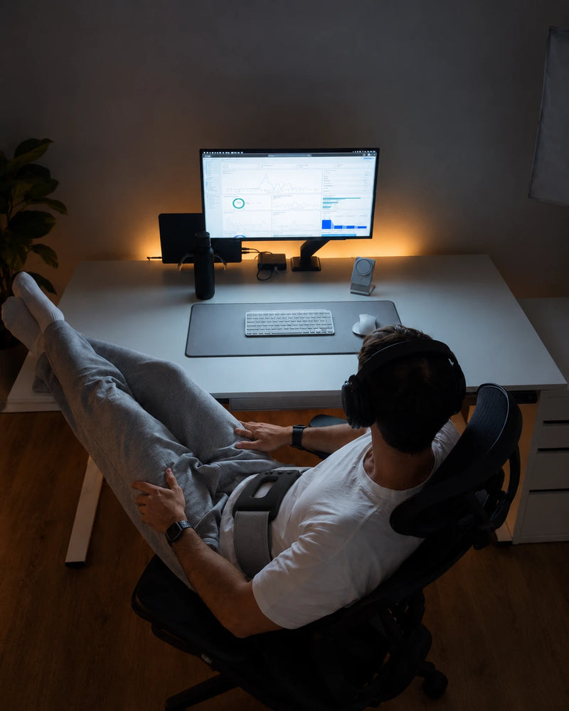 The mid-afternoon desk slump